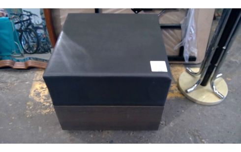 POUF MODERNE BICOLORE