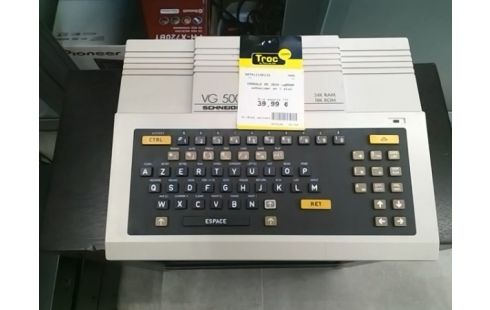 CONSOLE DE JEUX vg5000 schneider en l'etat