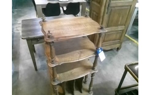 RANGEMENT BOIS ETAGERE COLONNE