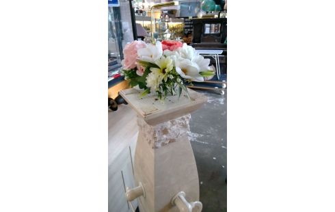 ZUIL  VOOR HANDDOEK  MET BLOEMEN