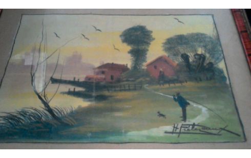 TABLEAU DESSIN SIGNE