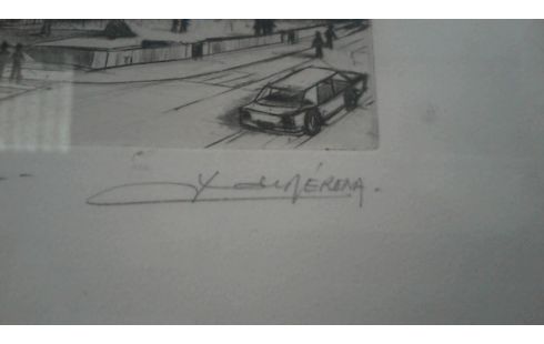 REPRODUCTION BRON 2/20 SIGNEE