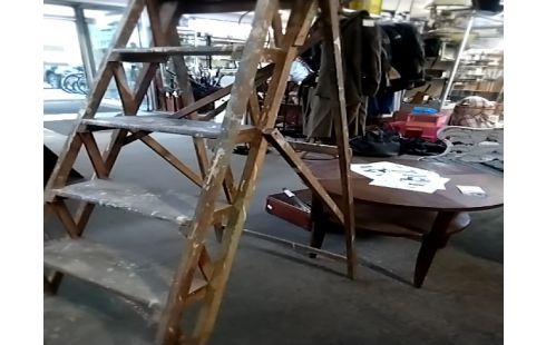 ECHELLE Ancienne bois