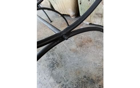 FAUTEUIL METAL EN L'ÉTAT