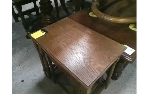 TABLES GIGOGNES BOIS STYLE RUSTIQUE