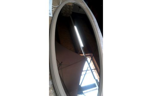 SPIEGEL OVAAL GROOT MOKKA