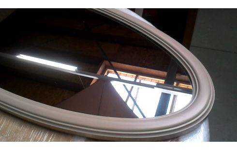 SPIEGEL OVAAL GROOT MOKKA