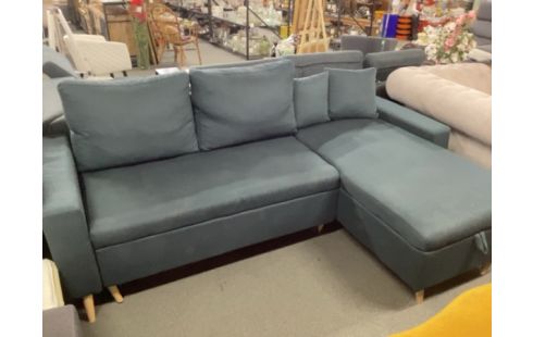 CANAPE D'ANGLE CONVERTIBLE GRIS