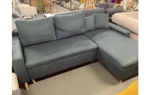 CANAPE D'ANGLE CONVERTIBLE GRIS