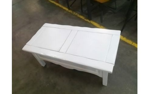 TABLE BASSE BAR PEINTE