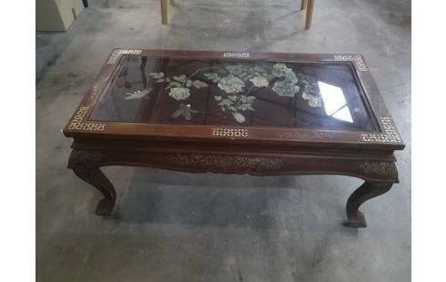 TABLE BASSE STYLE ASIATIQUE