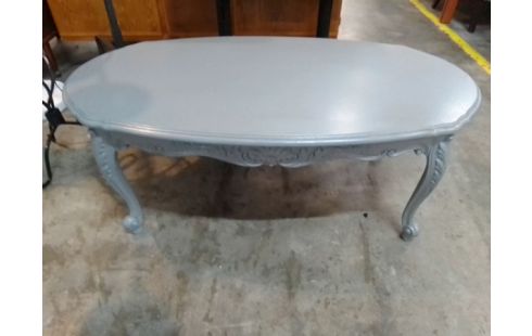 TABLE BASSE BOIS PEINT