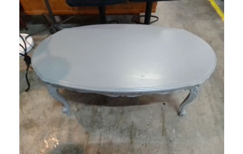 TABLE BASSE BOIS PEINT