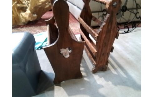 PORTE REVUES BOIS RUSTIQUE