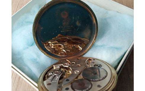 MONTRE A GOUSSET plaque or alb01