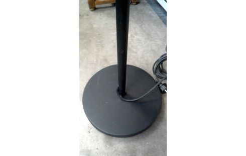 LAMP STAAND ANTRACIET METAAL WIT PVC