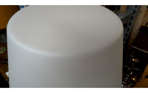 LAMP STAAND ANTRACIET METAAL WIT PVC