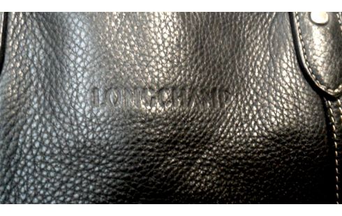 SAC A MAIN LONGCHAMP NOIR CUIR