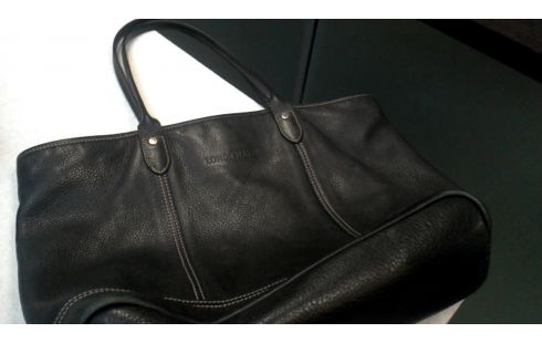 SAC A MAIN LONGCHAMP NOIR CUIR