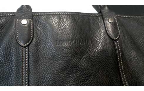 SAC A MAIN LONGCHAMP NOIR CUIR