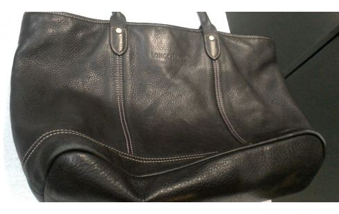 SAC A MAIN LONGCHAMP NOIR CUIR