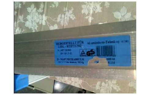 ECHELLE TELESCOPIQUE