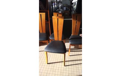 CHAISE MODERNE T MERISIER LOT 4