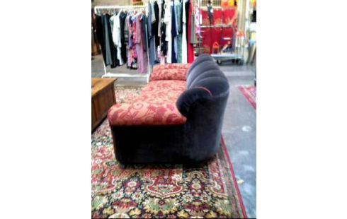 SOFÁ ANTIGUO NARANJA BRAUN