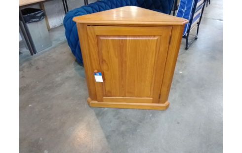 MEUBLE D'ANGLE 1 PORTE PIN