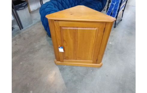 MEUBLE D'ANGLE 1 PORTE PIN