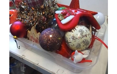 LOT DE DECORATIONS DE NOEL