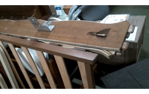 CAMA 90X200 ESTILO LUIS XV BURDEOS TERCIOPELO