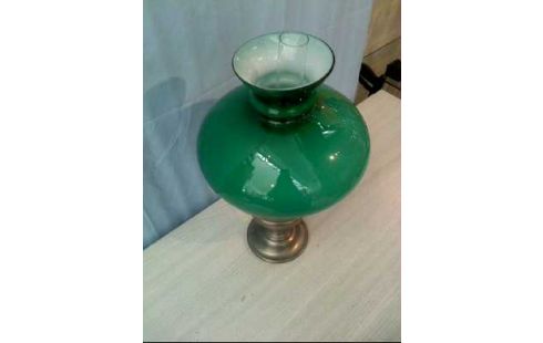 ÖLLAMPE ZINNFUSS GLAS