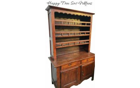 ANRICHTE. ANTIK 2-TEILIG 2 TÜREN / 2 SCHUBLADEN