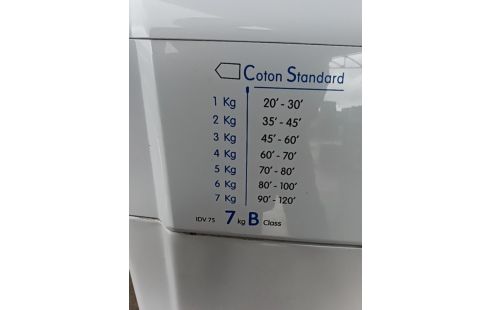 SECHE LINGE HUBLOT A EVACUATION INDESIT  SANS TUYAU