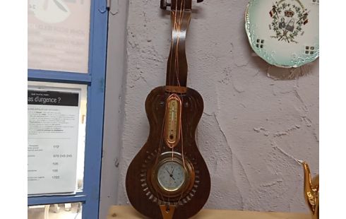 BAROMETRE VIOLON BOIS