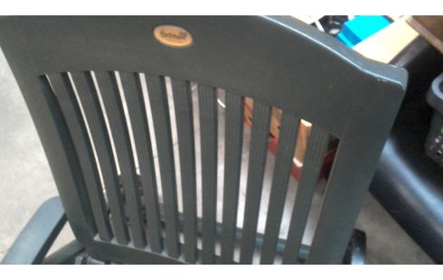 TUINSTOEL ZETEL GROEN PVC HARTMAN PRESTIGE