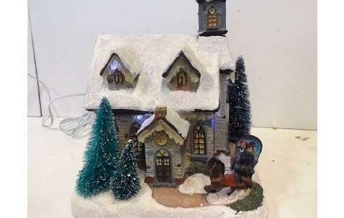 DECORATION NOEL EGLISE LUMINEUSE