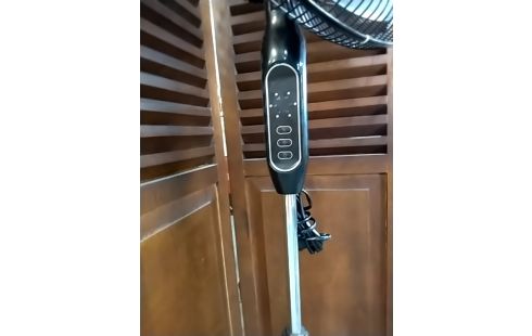 VENTILATEUR SUR PIED Noir exceline