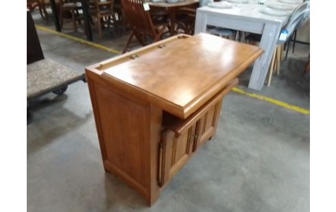 MEUBLE TV BOIS EN L'ETAT 2 PORTES EN L'ETAT