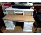 BUREAU CAISSON BLANC