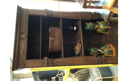 MEUBLE ETAGERE BOIS EXOTIQUE INDONNESIENNE