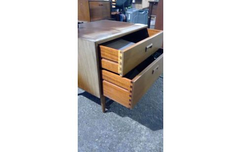 COMMODE TECK 2T VINTAGE ETAT