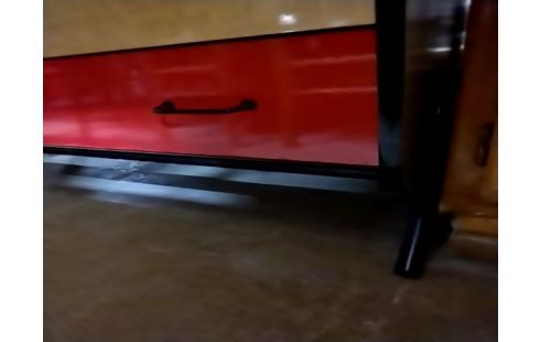 COMMODE FORMICA VINTAGE 4 TIROIRS