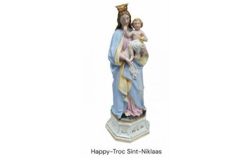 BEELD PORSELEIN OLV MET KIND