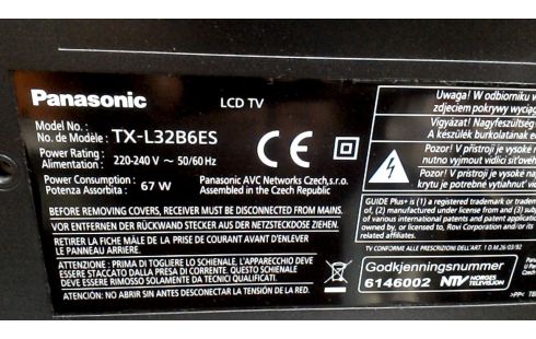 TELEVISEUR PANASONIC