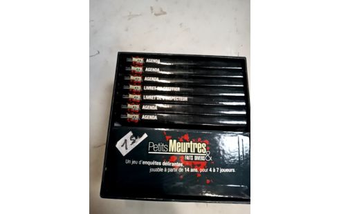 JEU DE SOCIETE DIVERS