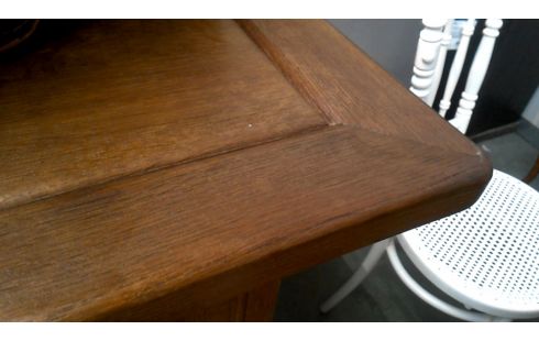 MUEBLE BAJO. MACIZO RÚSTICO ROBLE 2 PUERTAS