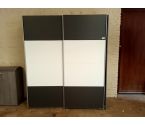 GARDE ROBES strat 2 portes coulissantes