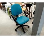 CHAISE DE BUREAU BLEUE
